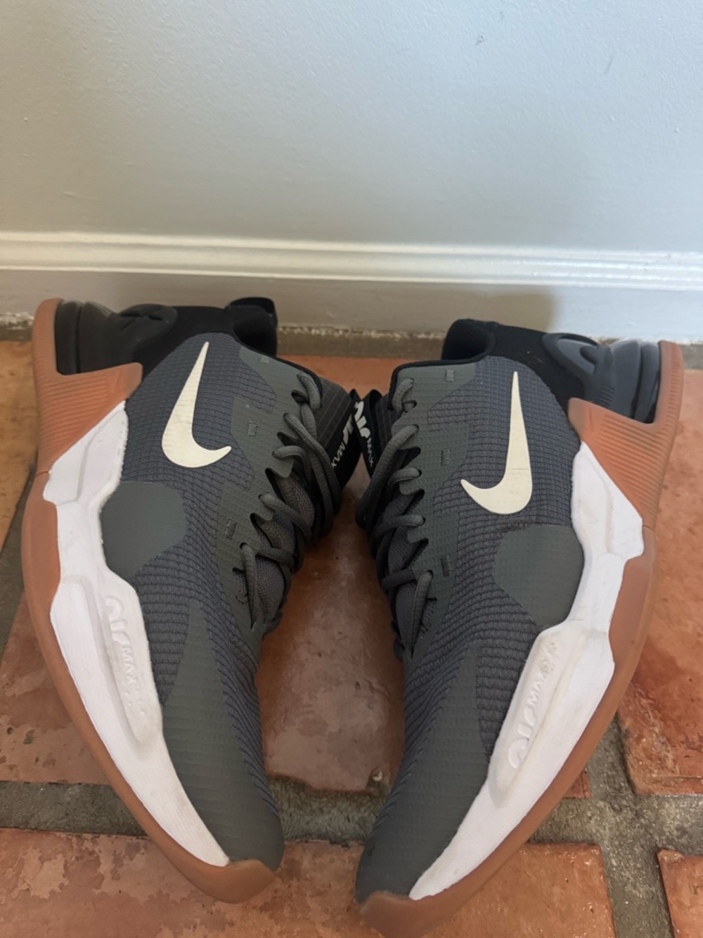 Nike Air Max Alpha Trainer 5 — Iron Grey / Gum — Men’s Size 12 (DM0829-008) - Picture 4 of 8